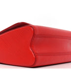 Epi Twist Shoulder Bag MM Coquelicot