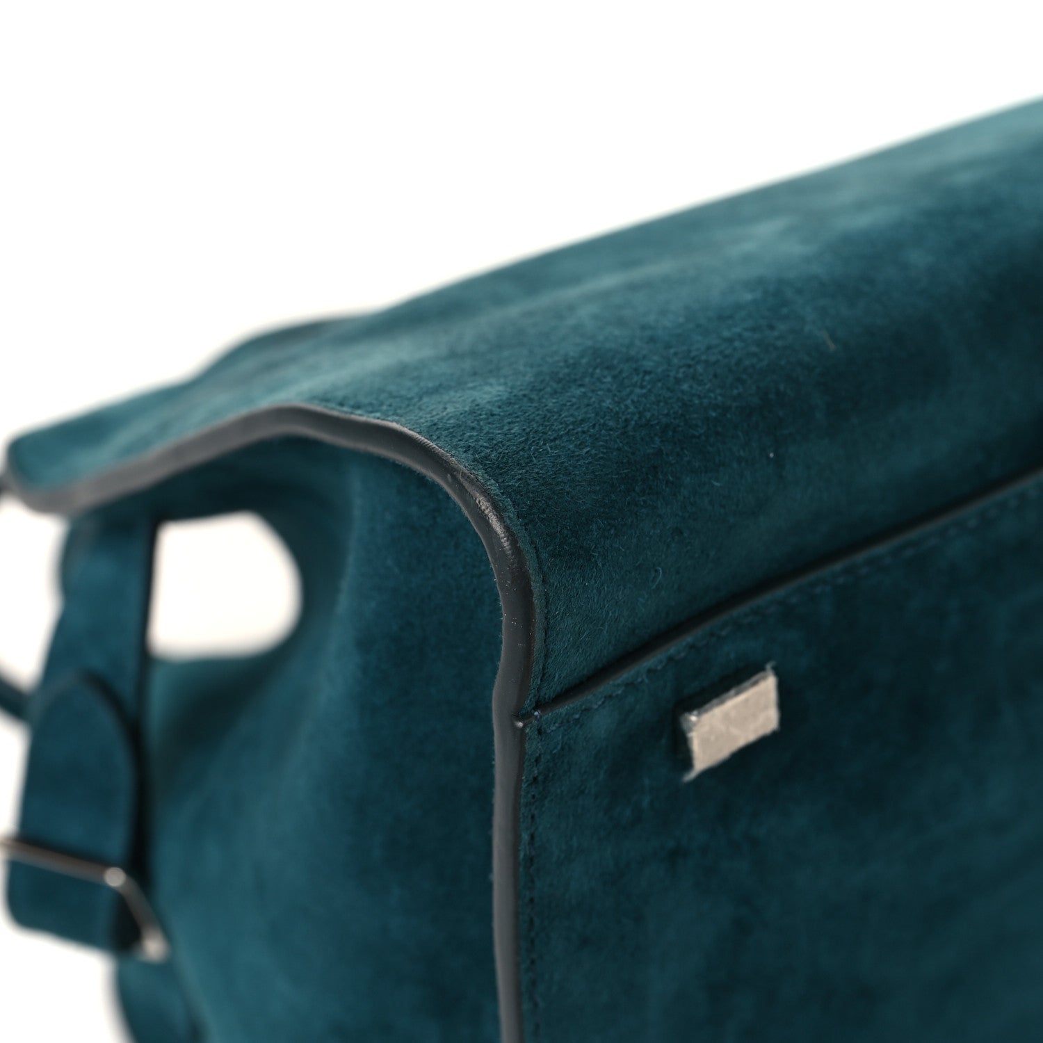 Suede Soft Margaux 10 Bag Teal Green
