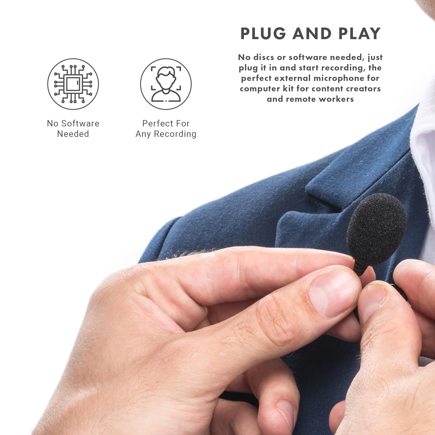 Movo BYM1-USB Computer Microphone