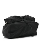 Nylon Monogram Small Single Buckle Backpack Black