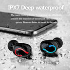 Bluetooth 5.1 Headset TWS Wireless Earphones Mini Earbuds Stereo Headphones IPX7 - TWS 4000mAh IPX7 Earbuds