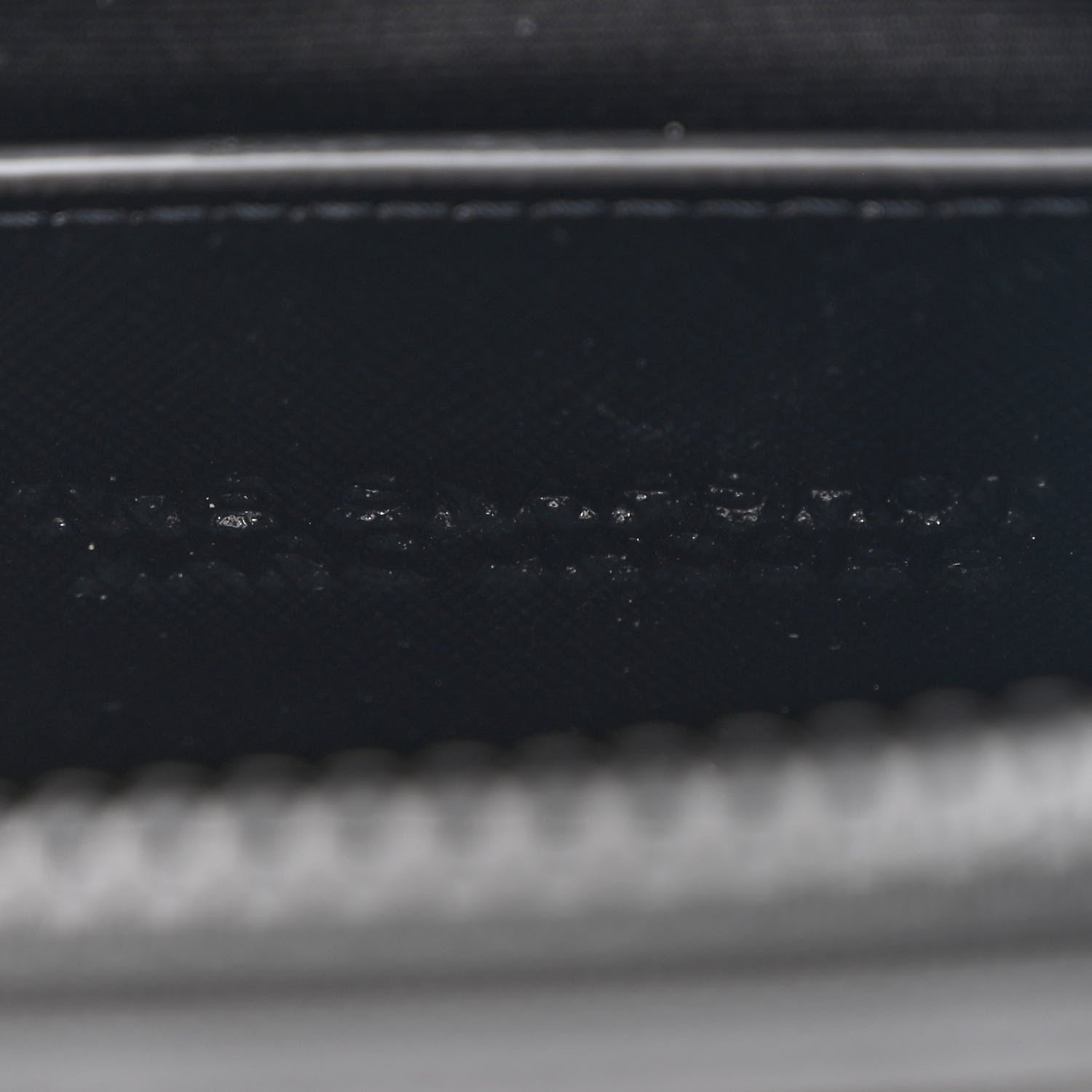 Saffiano Slingshot Shoulder Bag Black