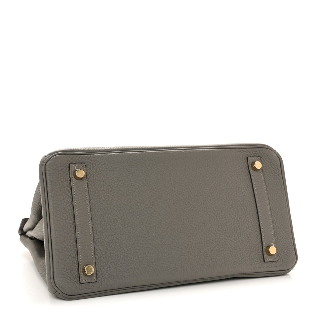 Togo Birkin 30 Gris Meyer