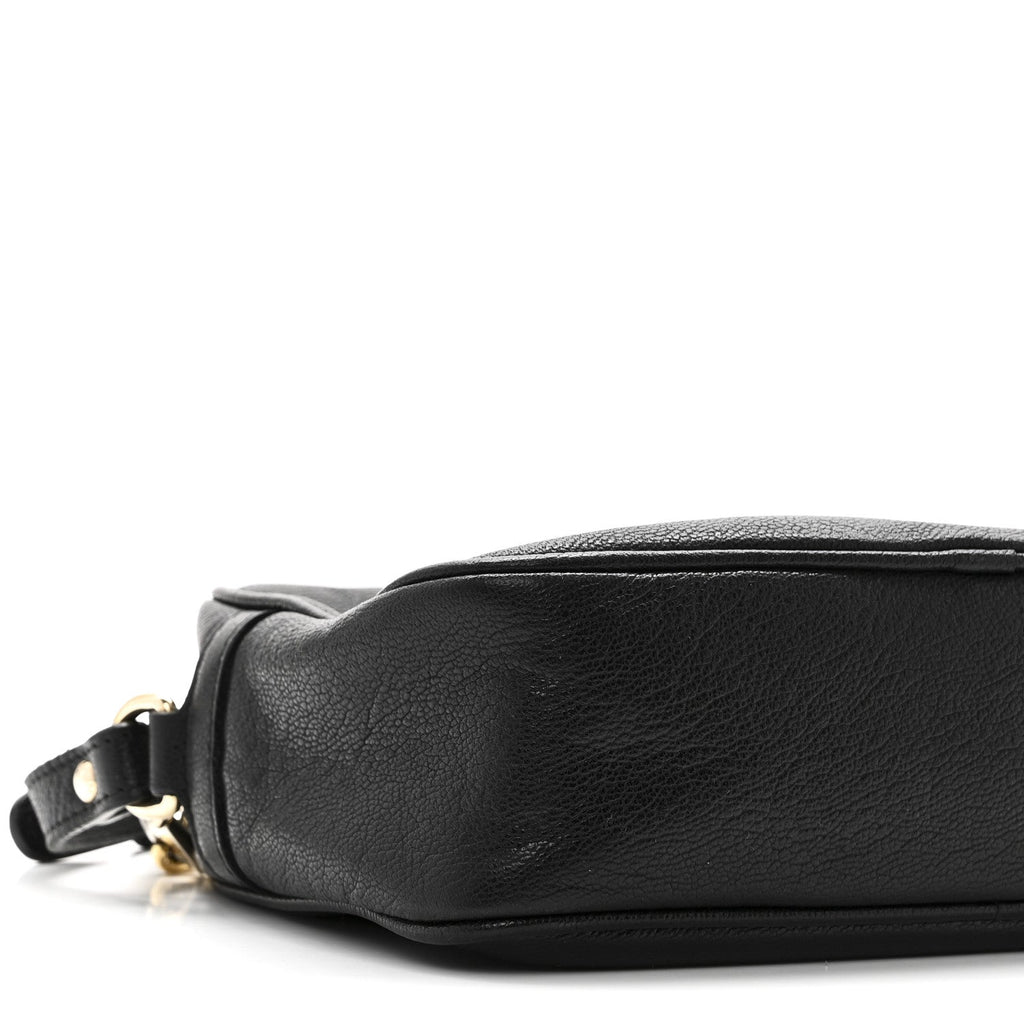 Calfskin Palazzo Camera Bag Black