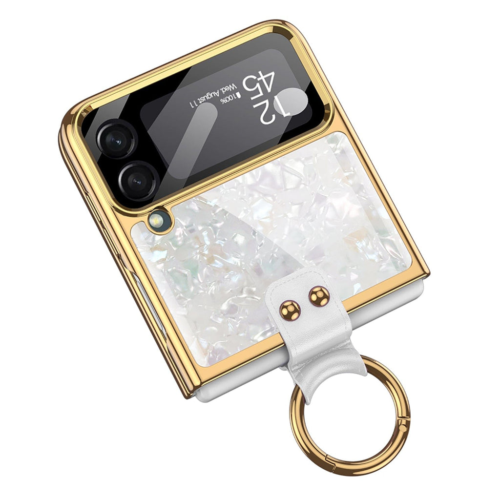 SAHARA - Inspire Series Marble Case with Ring - Samsung Galaxy Z Flip4
