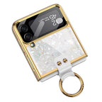 SAHARA - Inspire Series Marble Case with Ring - Samsung Galaxy Z Flip4