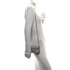 Dollar Calfskin Crystal Super Mini Dionysus Shoulder Bag Dusty Grey Black Diamond