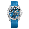 Venezianico Automatic Watch Nereide UltraLeggero 42 Skeleton Aqua