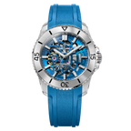 Venezianico Automatic Watch Nereide UltraLeggero 42 Skeleton Aqua