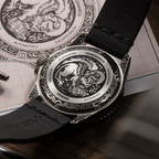Venezianico Nereide Acquaforte Men’s Engraved Diver Automatic Watch