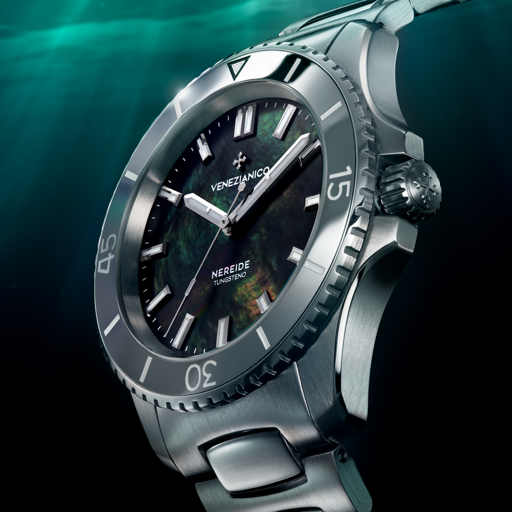 Venezianico Nereide Tungsteno 42 Men's Automatic Diver Watch