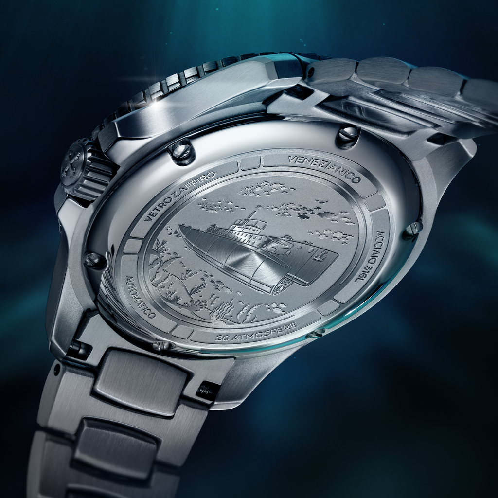 Venezianico Nereide Tungsteno 42 Men's Automatic Diver Watch