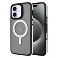 Entronix [Magnetic] Case Compatible with iPhone 16 - Translucent Matte Back w/ Rugged Edges