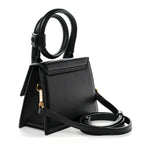 Smooth Calfskin Le Chiquito Noeud Black