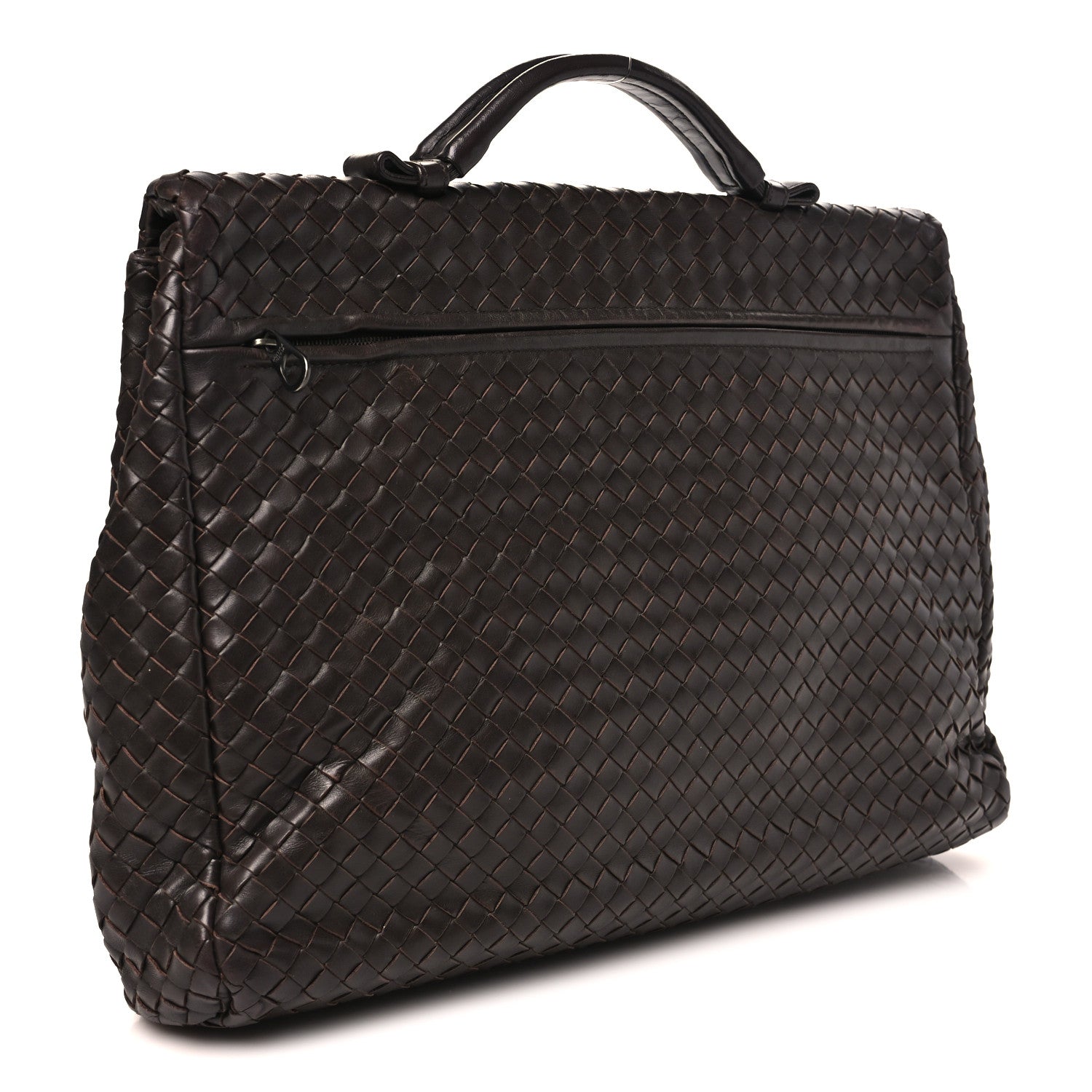 Intrecciato VN Briefcase Ebano