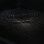 Lambskin Chevron Quilted Small Loulou Black