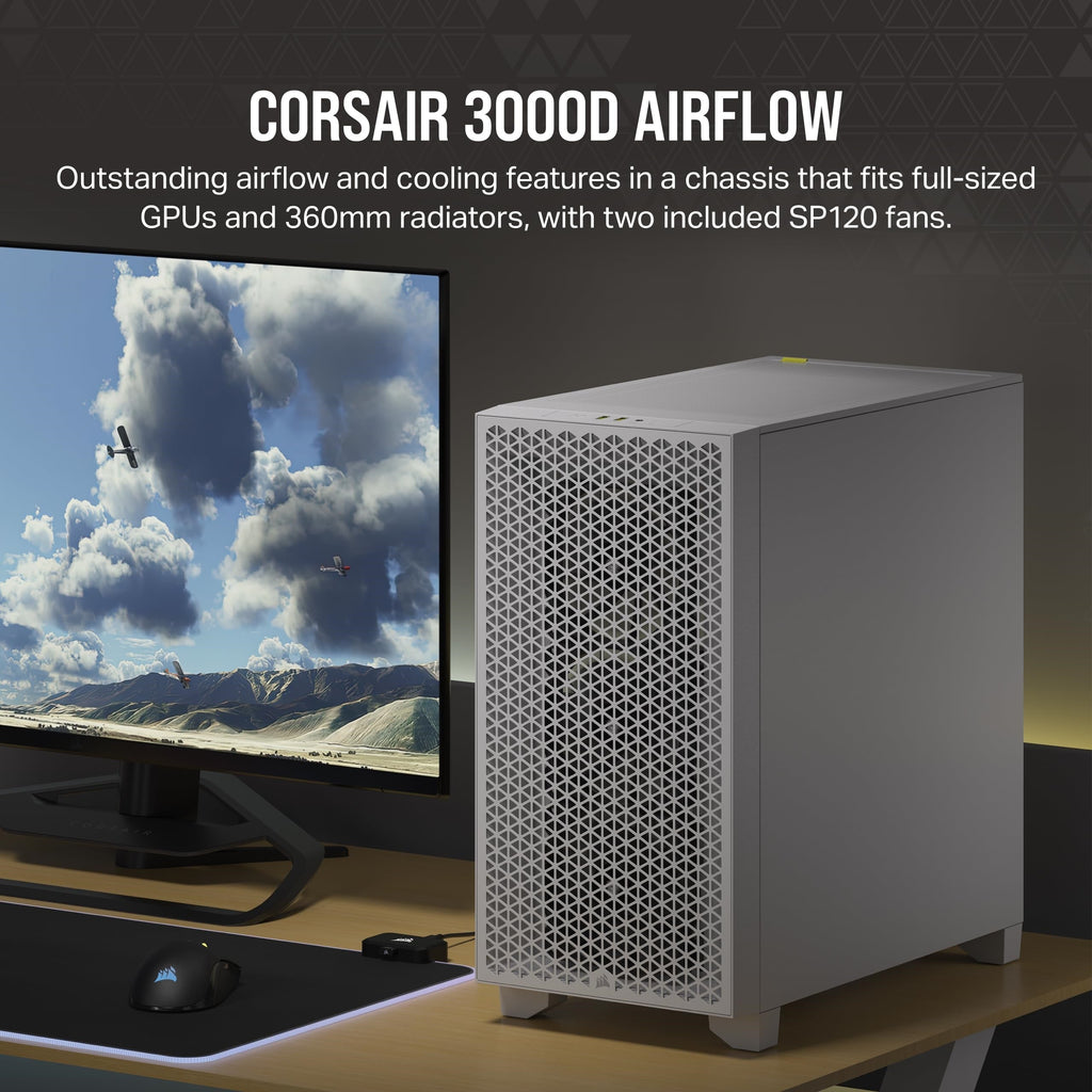 3000D AIRFLOW Mid-Tower PC Case,