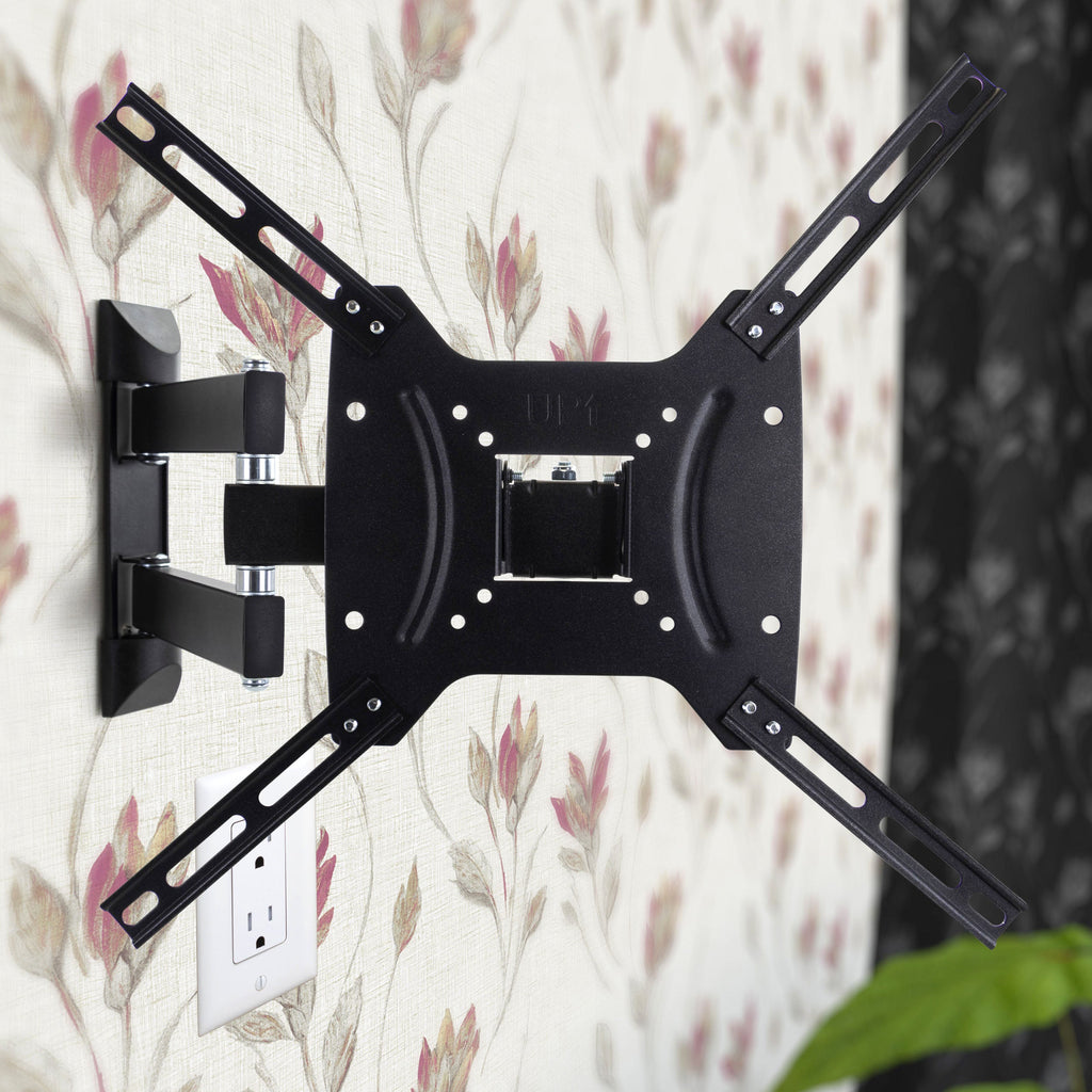 Full Motion, Tilt and Swivel Single Stud Wall Mount for 26-55 Inch  LCD, LED, and Plasma Screens