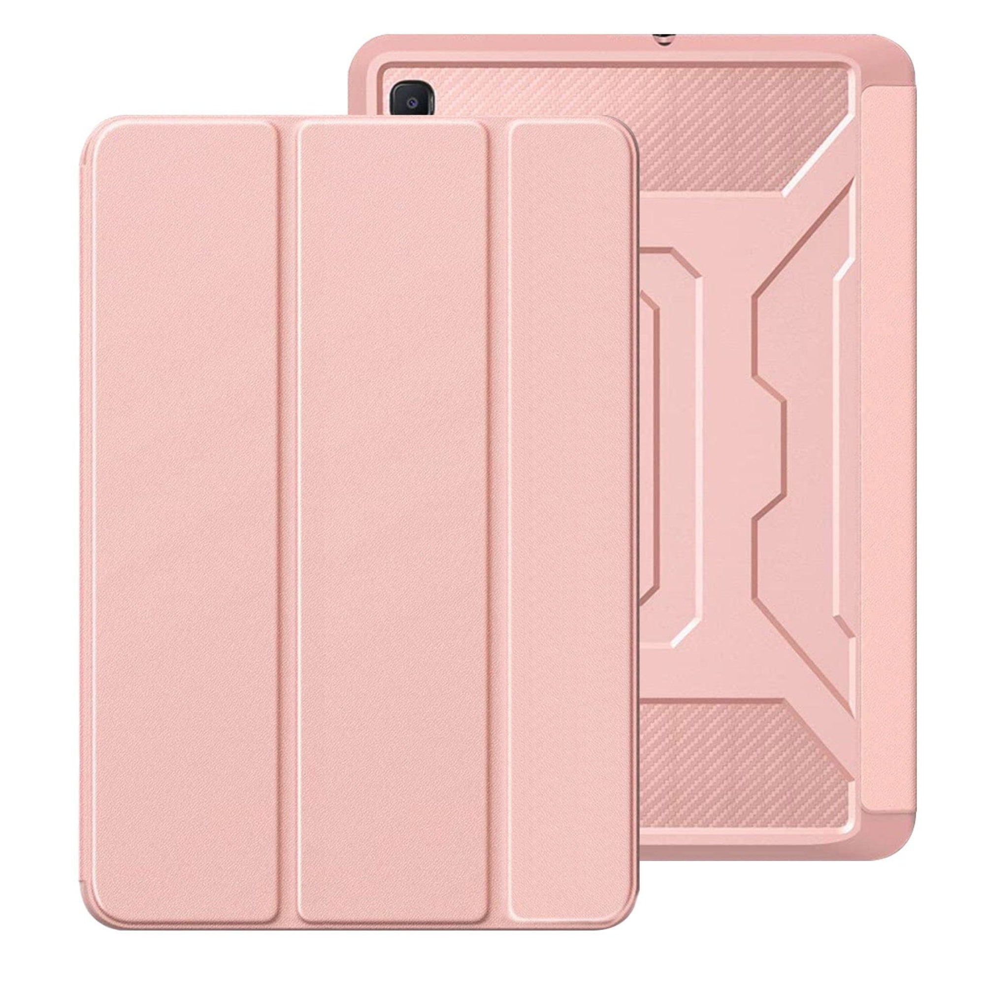SAHARA - Heavy Duty Folio Case for Samsung Galaxy Tab S6 Lite (2020-2024) - Rose Gold