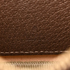 GG Supreme Monogram Ophidia Belted iPhone Case 85 34 Dark Brown