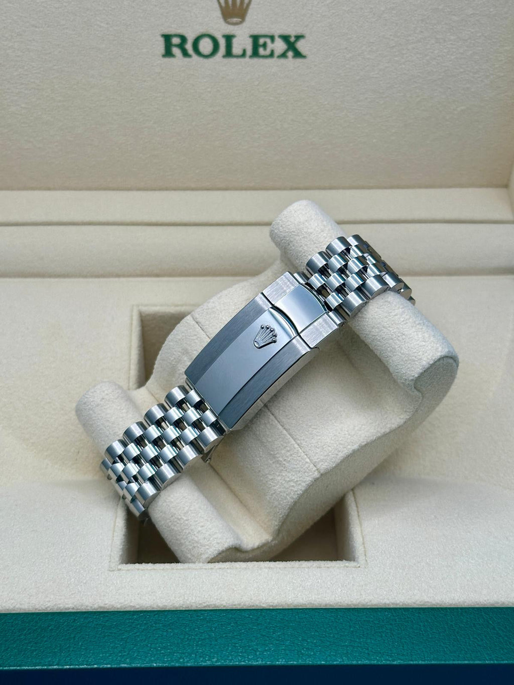 Rolex White Rolesor Datejust 36  - Mint Green Index Dial - Jubilee Bracelet - 126234