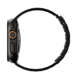 KUXIU Black Stainless Steel Magnetic Apple Watch Band
