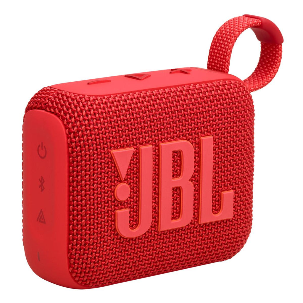 JBL Go 4 Ultra Portable Bluetooth Speaker Bundle with gSport Case (Red)