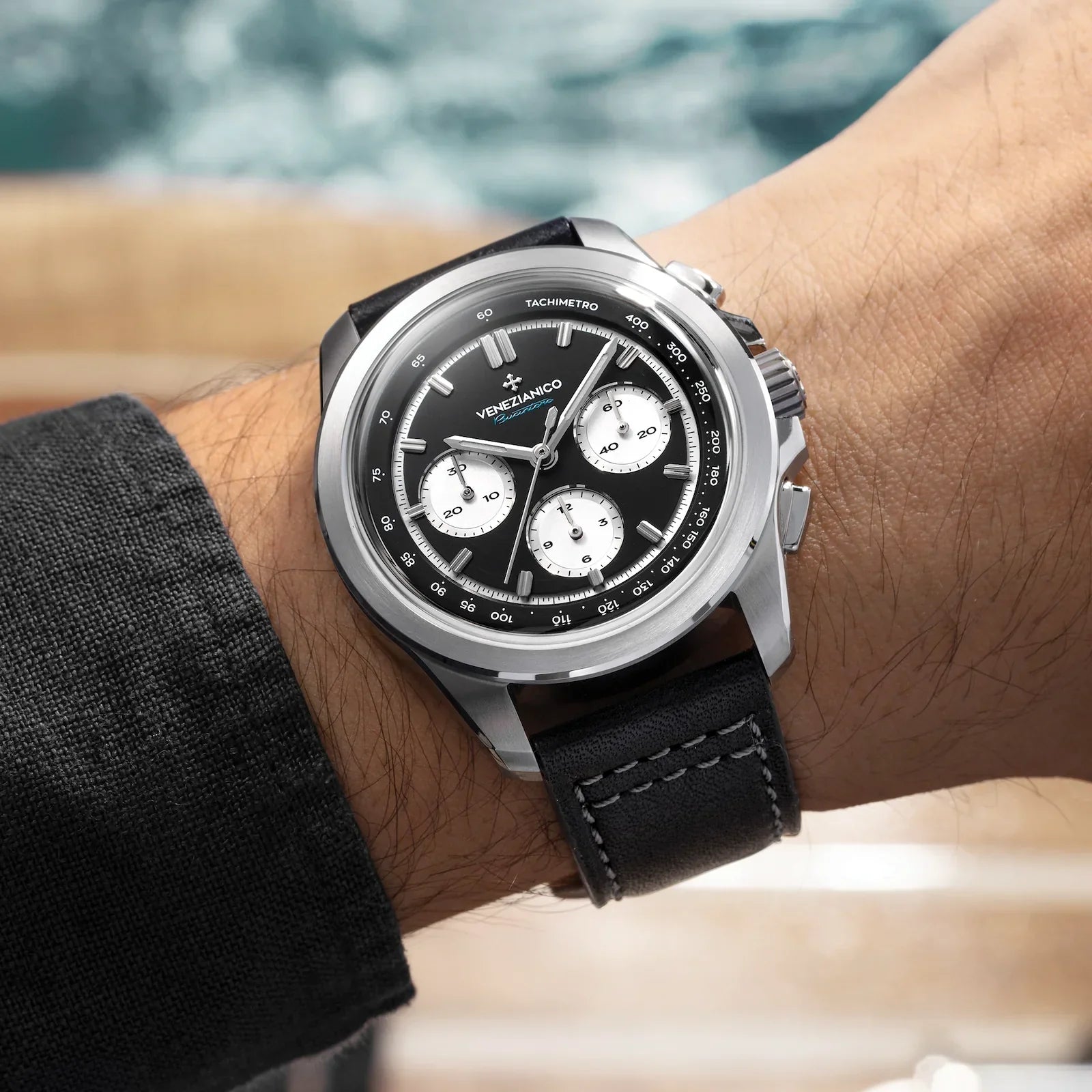 Venezianico Bucintoro Black Men's Watch