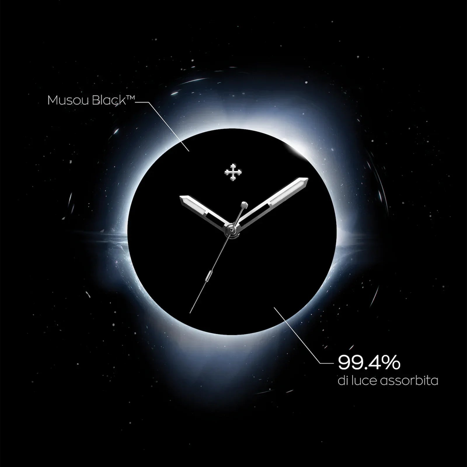 Venezianico Nereide Ultra Black Men's Watch