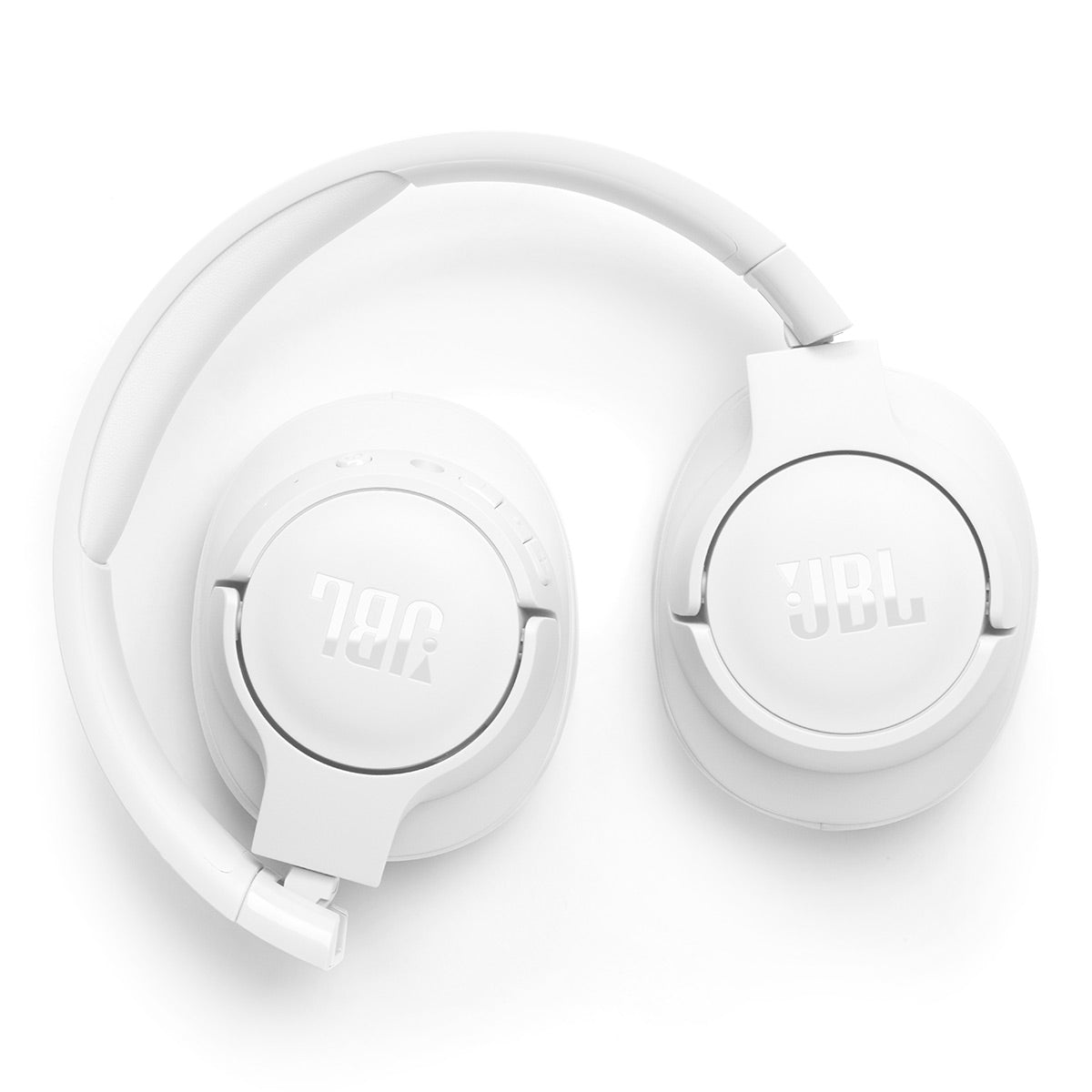 JBL Tune 720BT Wireless Over Ear Bluetooth Headphone Bundle with gSport Case (White)
