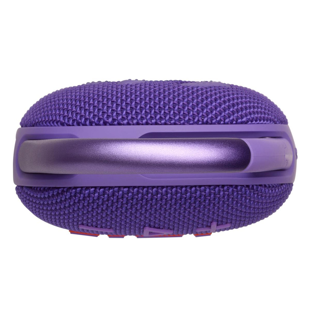 JBL Clip 5 Ultra Portable Bluetooth Speaker with gSport Carbon Fiber Case (Purple)