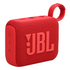 JBL Go 4 Ultra Portable Bluetooth Speaker Bundle with gSport Silicone Sleeve (Red)
