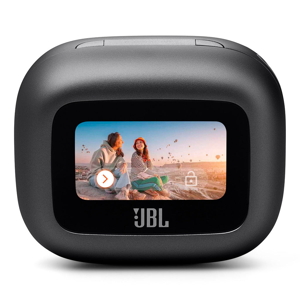 JBL Live Buds 3 Noise-Cancelling Earbuds with Smart Case (Black)