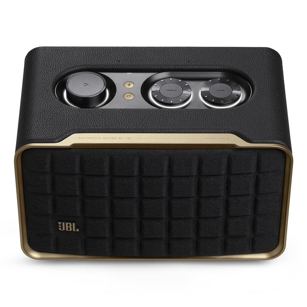 JBL Authentics 200 Wireless Bluetooth Speaker (Black/Gold)
