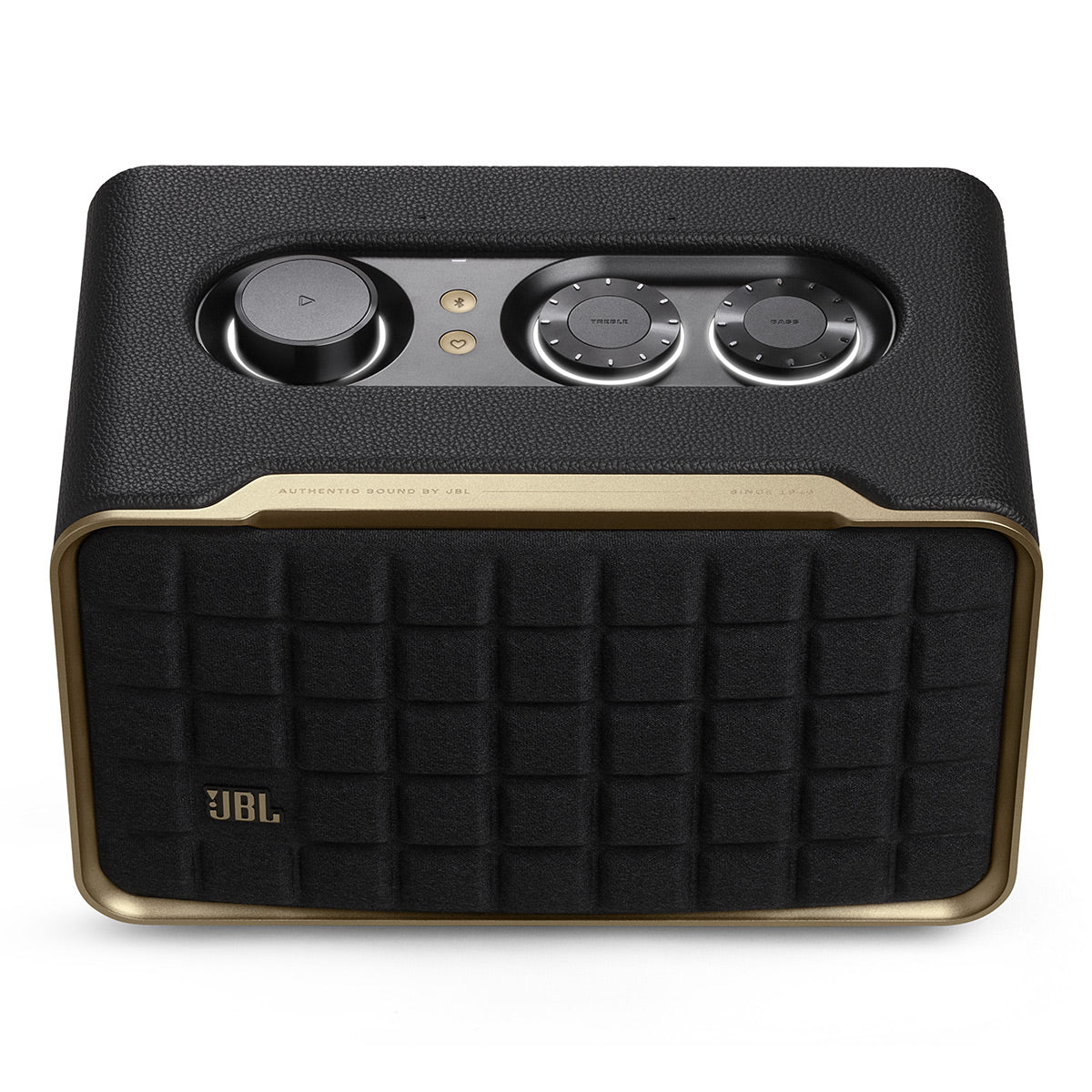 JBL Authentics 200 Wireless Bluetooth Speaker (Black/Gold)