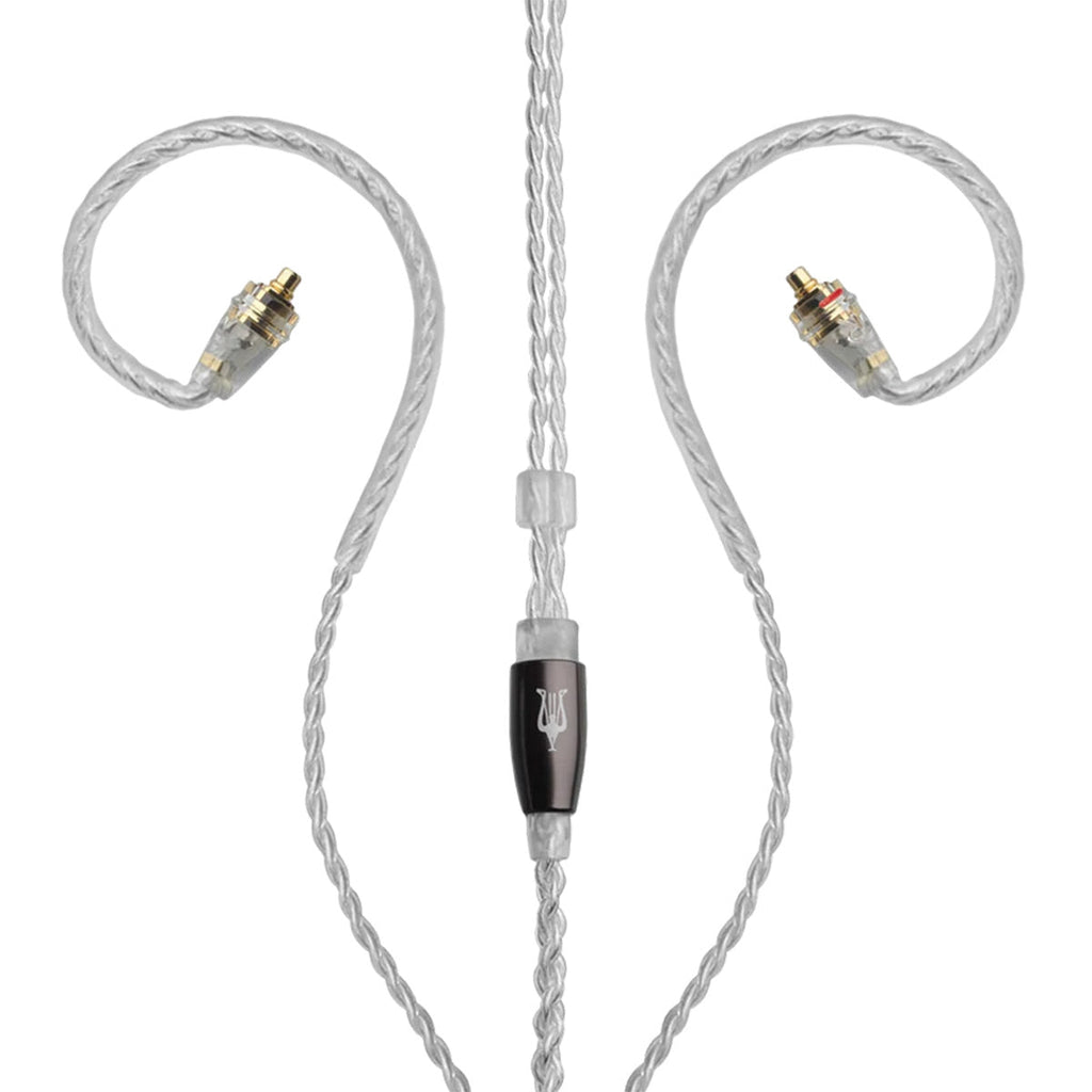 Meze Audio MMCX to 4.4mm Balanced Silver-Plated Headphone Cable - 3.9 ft.