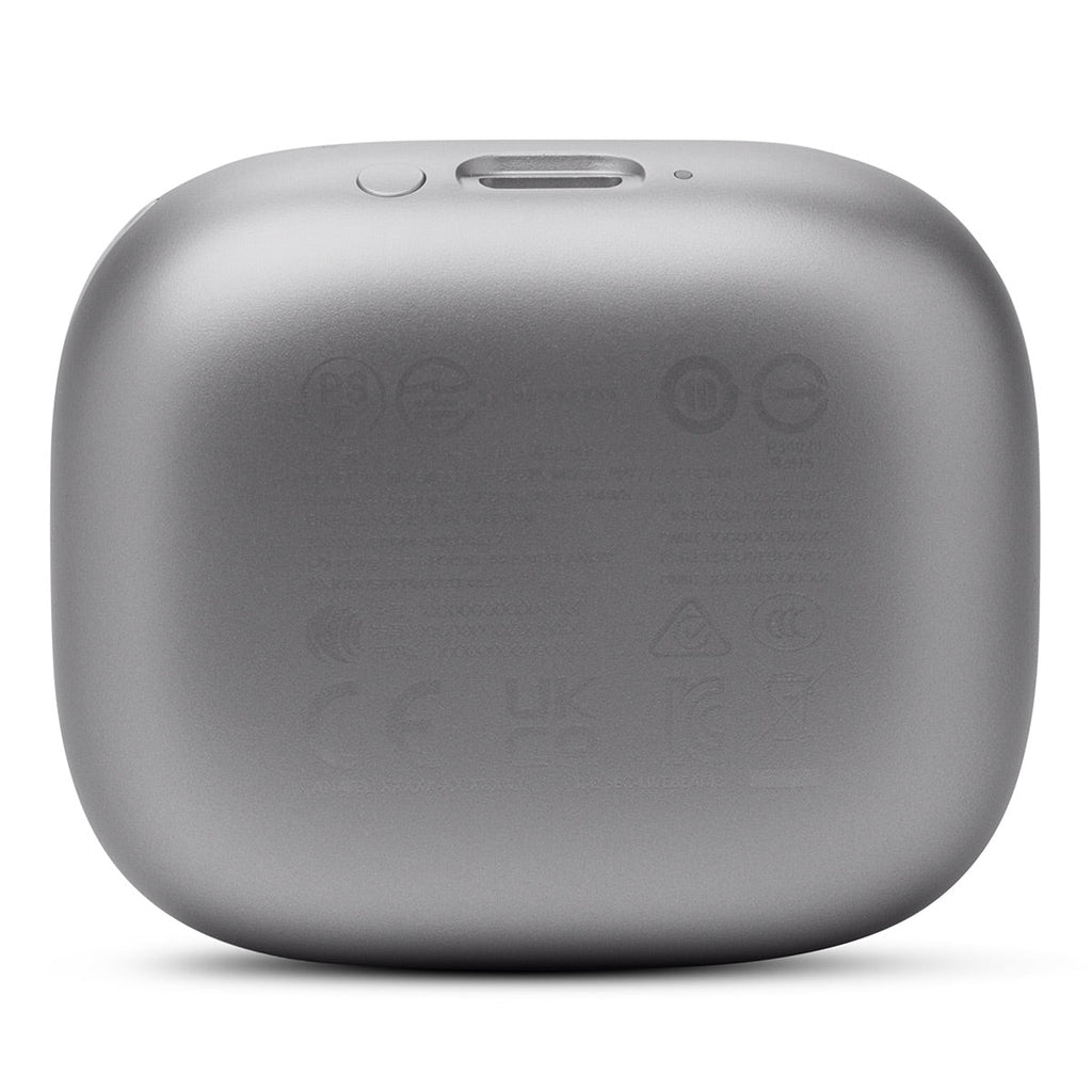 JBL Live Beam 3 Noise-Cancelling Earbuds with Smart Case (Silver)
