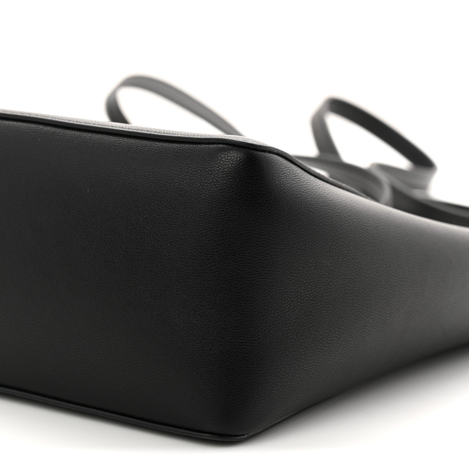 Nappa VLogo Bold Bucket Bag Black