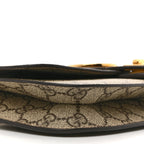 GG Supreme Monogram Textured Dollar Calfskin Blondie Belt Bag Beige Ebony New Acero
