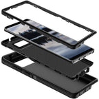 Entronix Bundle Compatible with Galaxy Note 8 - Heavy Duty Case & 2 Clear Screen Protectors