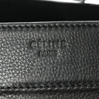 Supple Calfskin Medium Phantom Luggage Black