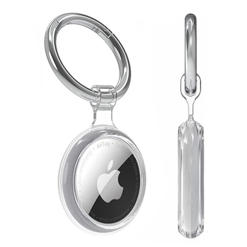 SAHARA- Hybrid Flex Case for Apple AirTag - Clear