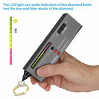 Portable Diamond Checker Selector Illuminated Jewelry Gemstone Testing Tool Kit