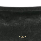 Suede Le Click East West Small Bag Black