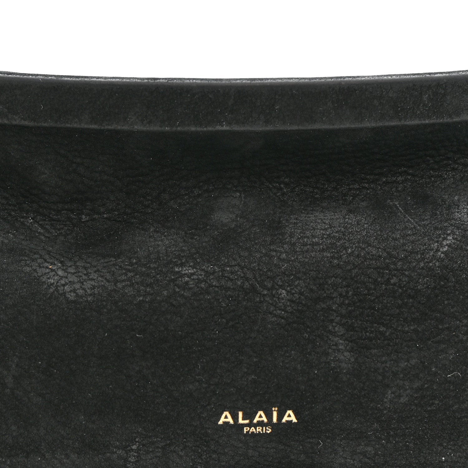 Suede Le Click East West Small Bag Black
