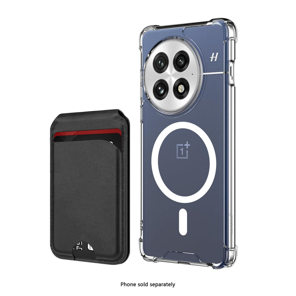 SAHARA - Venture Series Wallet Case for OnePlus 13 - Clear/Scorpion Black