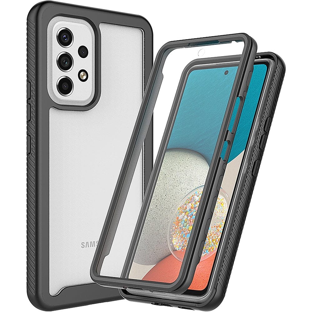 SAHARA - GRIP Series Case for Samsung Galaxy A53 5G - Black/Clear