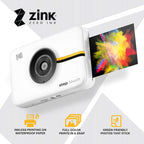 Kodak Step Touch 13MP Digital Camera & Instant Printer 2x3" with 3.5 LCD Touchscreen Display