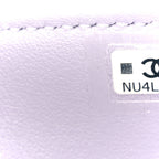 Shiny Caviar Mini Preppy Coco Shoulder Bag Purple