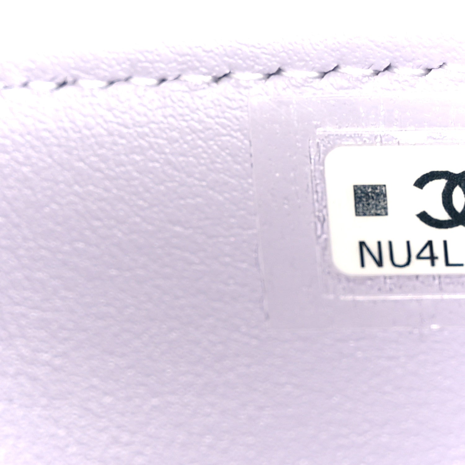 Shiny Caviar Mini Preppy Coco Shoulder Bag Purple